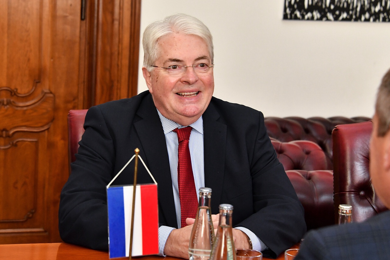 Přijetí nizozemského velvyslance