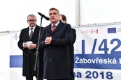 Slavnostní zahájení stavby silnice I/42 Brno, VMO Žabovřeská I