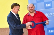 Slavnostní prezentace dokončené opravy výpravní budovy ŽST Modřice