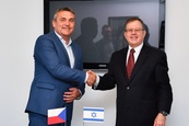 Přijetí velvyslance Izraele Daniela Merona