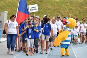 Slavnostní zahájení 7. ročníku Evropských her handicapované mládeže EMIL OPEN 2018