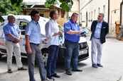 Slavnostní předání vozu Dacia Dokker v rámci projektu 