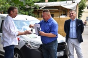 Slavnostní předání vozu Dacia Dokker v rámci projektu 