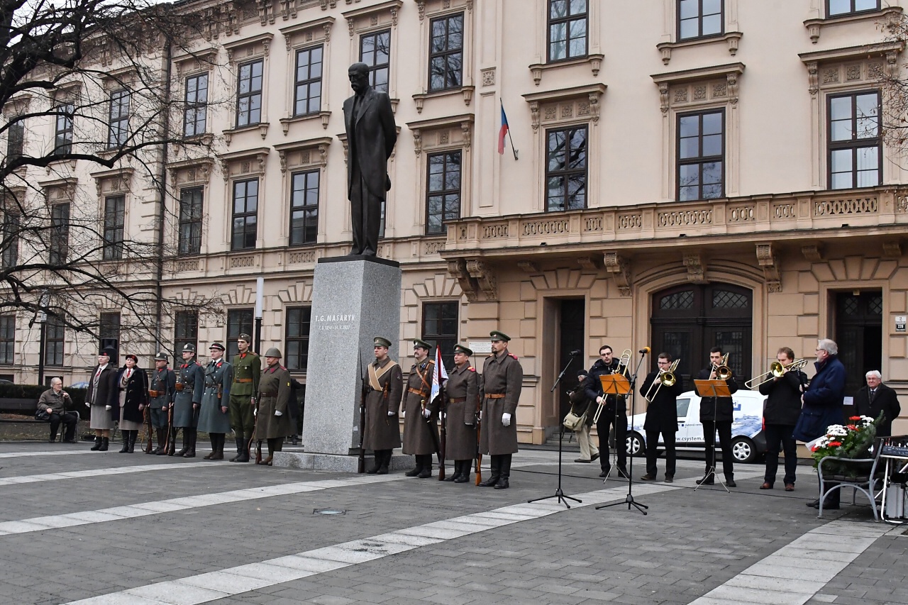 Slavnostní shromáždění u příležitosti 168. výročí narození T. G. Masaryka