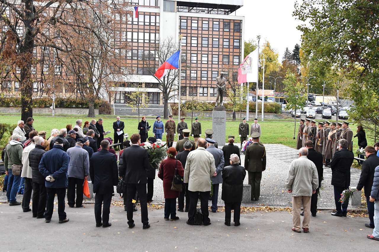 Vzpomínkový akt u příležitosti 99. výročí samostatné Československé republiky