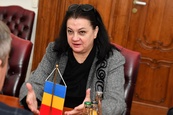 Přijetí velvyslankyně Rumunska Carmen Burlacu