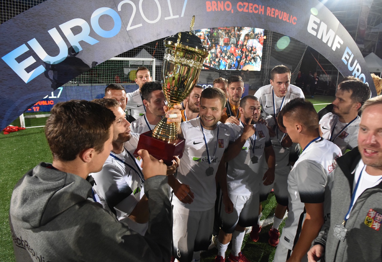 Finálové utkání evropského šampionátu v malé kopané EMF EURO 2017