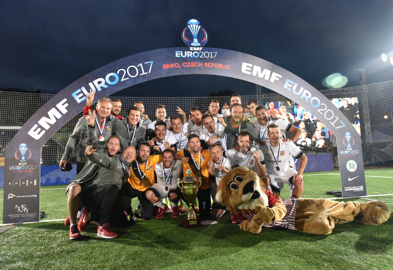 Finálové utkání evropského šampionátu v malé kopané EMF EURO 2017