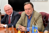 Přijetí velvyslance Kazachstánu v ČR Serzhana Abdykarimova