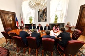 Přijetí velvyslance Ruské federace Alexandra Vladimiroviče Zmejevského