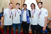 Gratulace Mistrům letošního ročníku nejvyšší hokejové soutěže, týmu HC Kometa