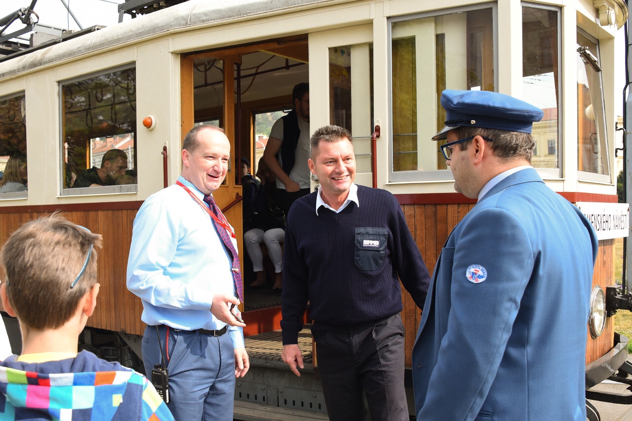 Poslední jízda historické tramvaje DPMB, v letošní turistické sezoně