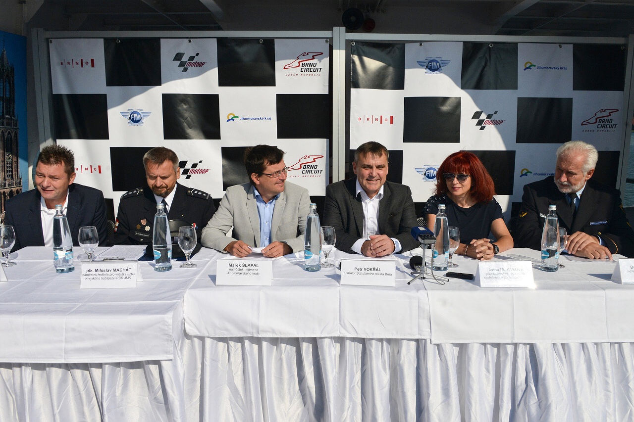 Tisková konference ke Grand Prix České republiky 2016