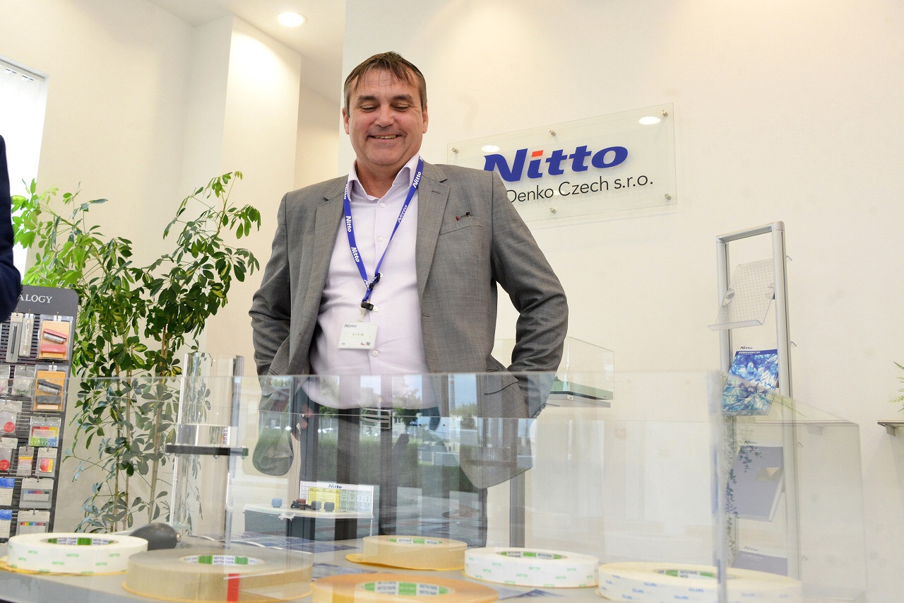 Prohlídka firmy Nitto Denko Czech, s. r. o., zabývající se výrobou spotřební elektroniky