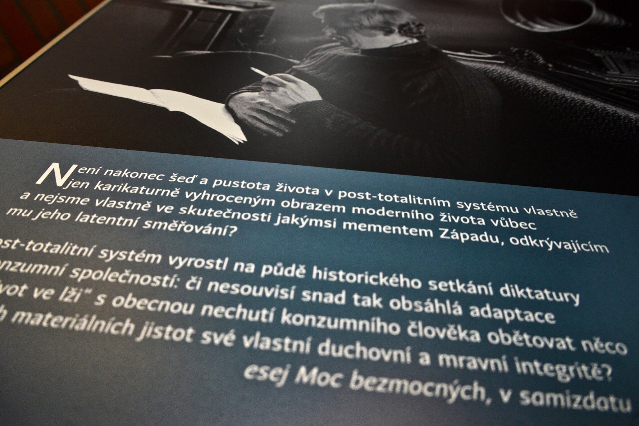 Zahájení výstavy Václav Havel - Politika a svědomí