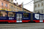 Slavnostní křest tramvaje České televize