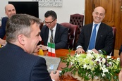 Přijetí velvyslance Itálie v ČR Alda Amatiho