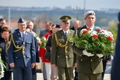 Vzpomínkový akt u příležitosti 71. výročí osvobození města Brna