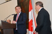 Slavnostní zahájení Dnů Kanady v Brně