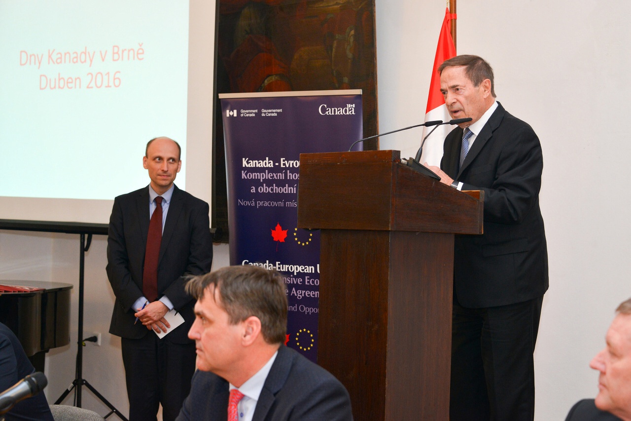 Zahájení obchodního semináře Komplexní hospodářská a obchodní dohoda mezi Kanadou a EU