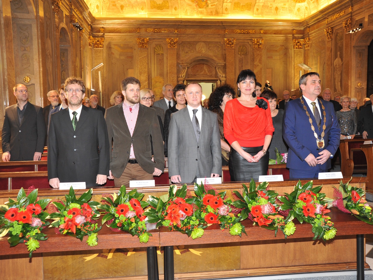 Slavnostní udílení Cen města Brna pro rok 2015