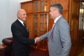 Přijetí Walid Hamet SHILTAGHA, velvyslanece Irácké republiky v České republice