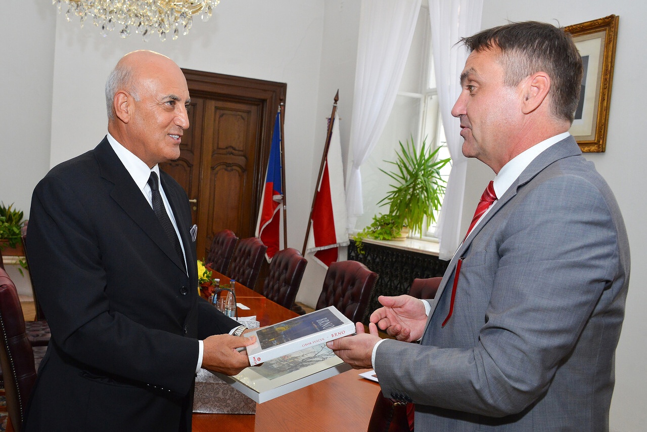 Přijetí Walid Hamet SHILTAGHA, velvyslanece Irácké republiky v České republice