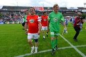 Fotbalové utkání konané u příležitosti rozloučení fotbalisty Petra Švancary s kariérou