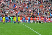 Fotbalové utkání konané u příležitosti rozloučení fotbalisty Petra Švancary s kariérou