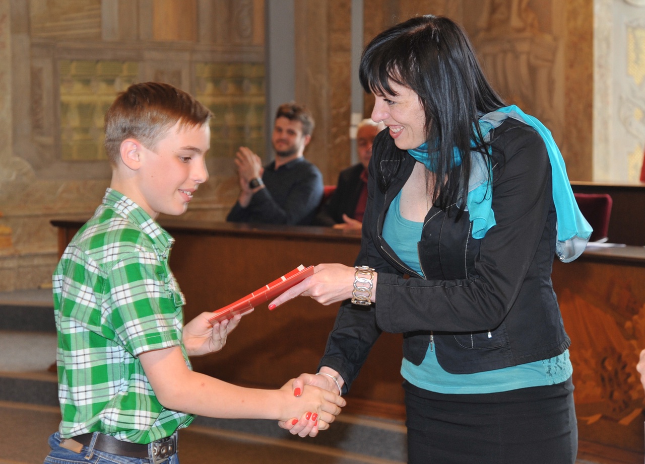 Ocenění talentovaných žáků z brněnských základních škol