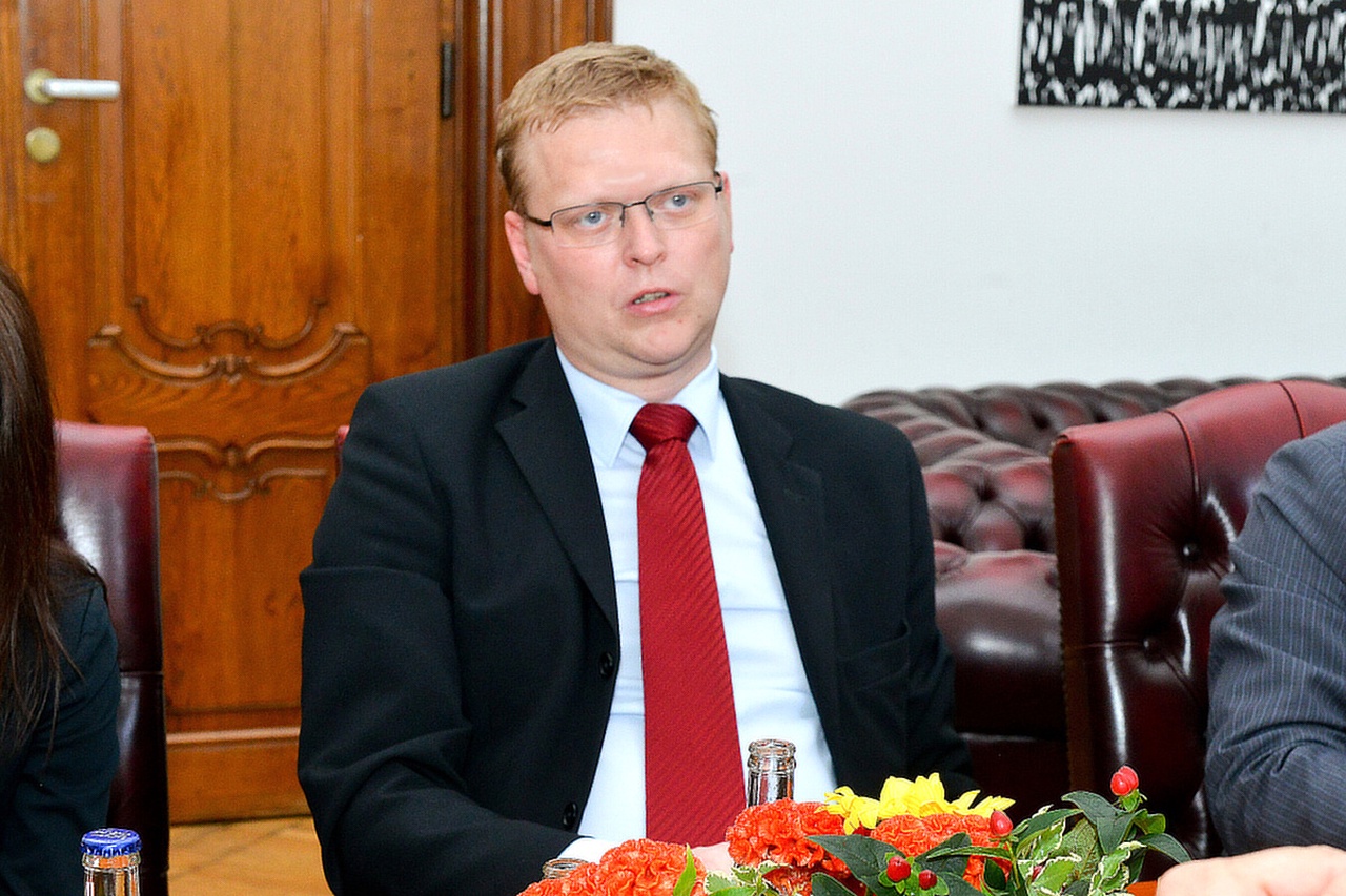 Přijetí místopředsedy vlády Pavla Bělobrádka