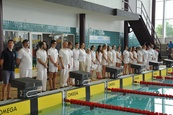 Slavnostní zahájení XX. Mistrovství ČR v plavání tělesně postižených