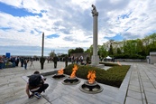 Vzpomínkový akt u příležitosti 70. výročí osvobození města Brna