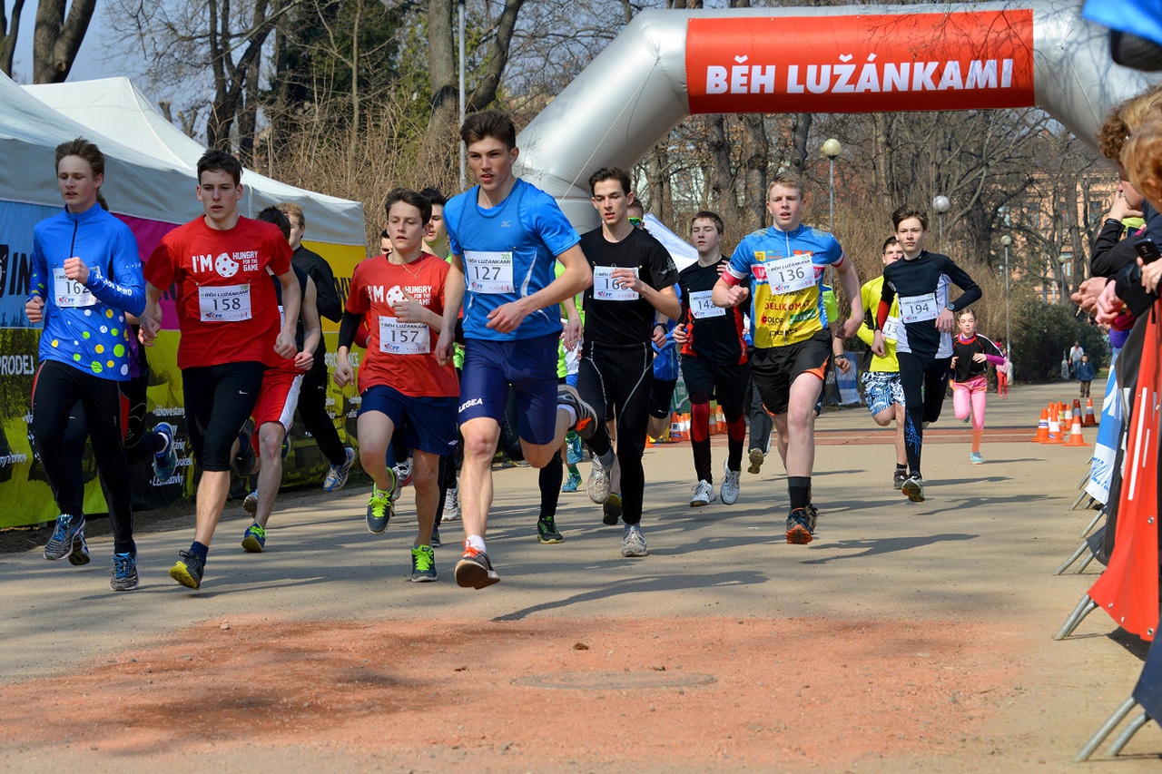 Slavnostní zahájení 70. ročníku mezinárodního závodu Běh Lužánkami 2015
