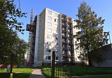 Budoucí sociální bydlení na Lomené. Foto: Zdeněk Kolařík