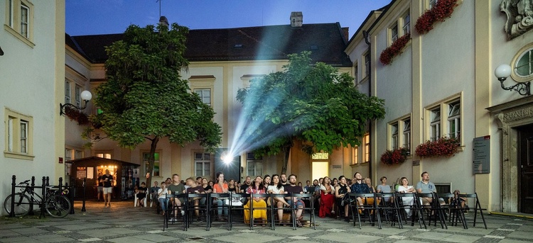 Letní kino Brno-střed. Zdroj: FB Brno-střed