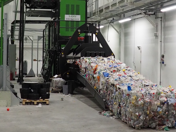 SAKO Brno uvede v březnu do ostrého provozu novou automatizovanou dotřiďovací linku na plast. Foto: Zdeňka Obalilová