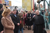 Slavnostní otevření Mendlova náměstí a odhalení Hrachoviny: fotografie č.4
