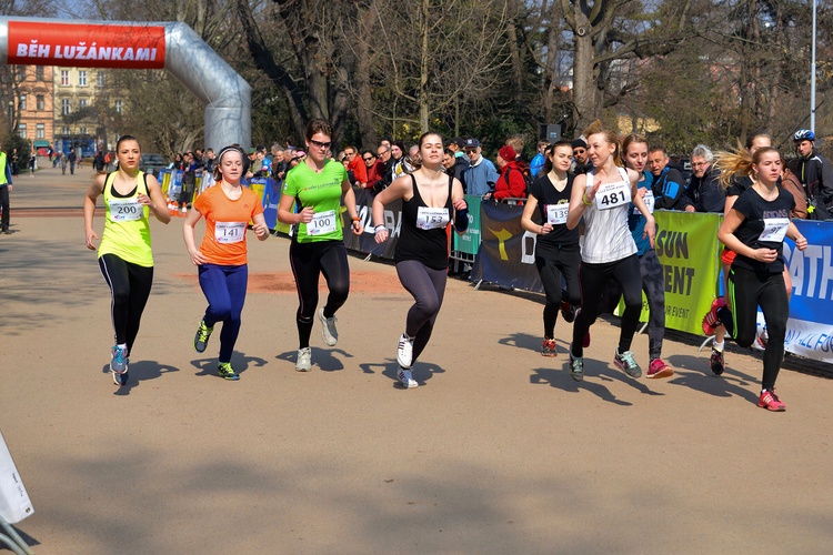 Běh Lužánkami. Foto: M. Schmerková
