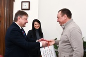Přijetí zástupců charkovské delegace Olgy Demianenko a Sergeje Viktoroviče Volika: fotografie č. 3