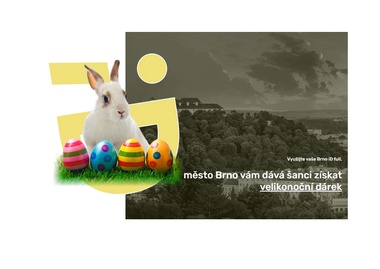 Velikonoční akce na Brno iD vynese výhercům šalinkartu. Zdroj: MMB