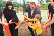Slavnostní otevření zrekonstruovaného volejbalového a workoutového hřiště v Medlánkách