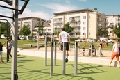 Slavnostní otevření zrekonstruovaného volejbalového a workoutového hřiště v Medlánkách