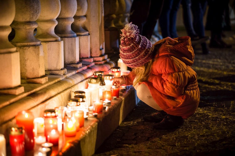 Oslavy státního svátku 17. listopadu v Brně. Foto: Brněnský sedmnáctý