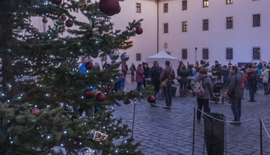 Vánoce na hradě Špilberk. Foto: Muzeum města Brna