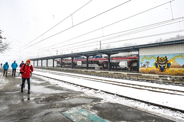 Železniční stanice v Králově Poli, kterou čeká rozsáhlá rekonstrukce. Foto: Marie Schmerková