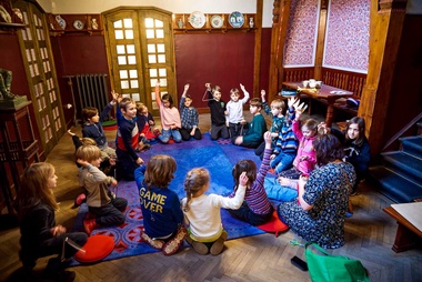 Tříkrálový program pro děti v Jurkovičově vile. Foto: Moravská galerie v Brně