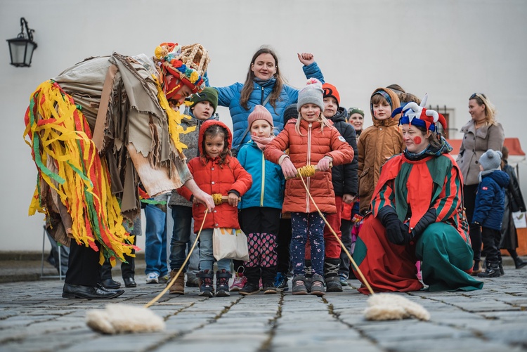 Masopust začíná na Špilberku. Foto: Muzeum města Brna